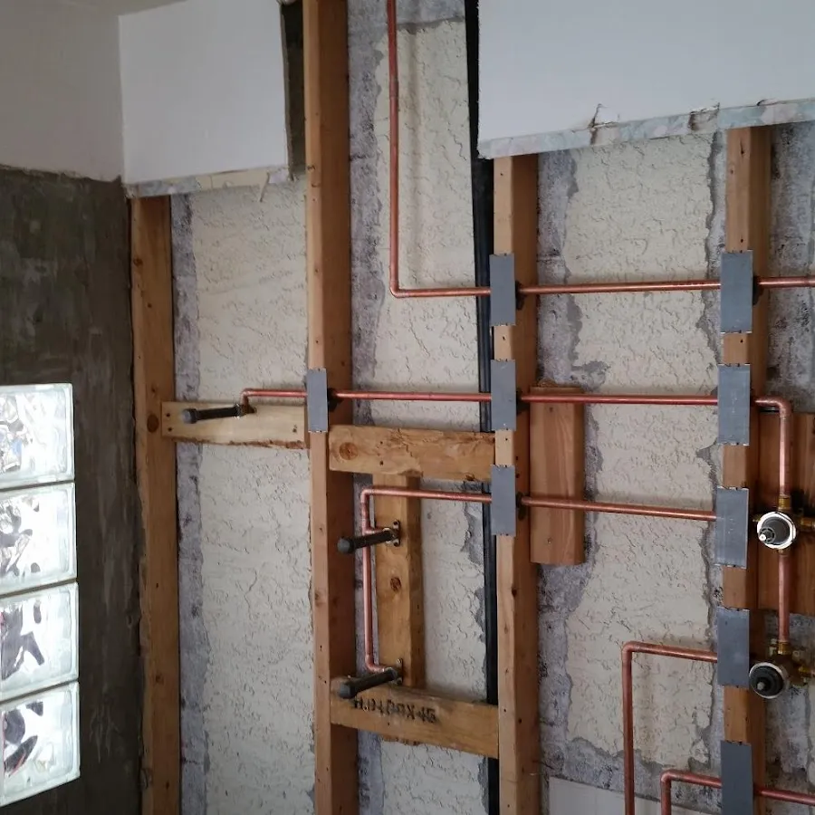 Copper pipe installation for Repiping in Olyphant